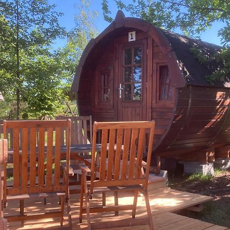 Campingfass Mit Panoramaterrasse Langenbernsdorf Exterior photo