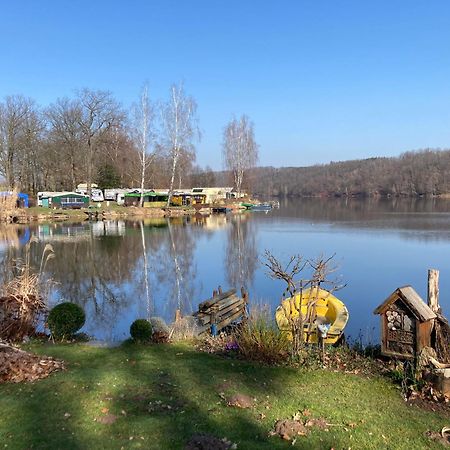 Campingfass Mit Panoramaterrasse Langenbernsdorf Exterior photo