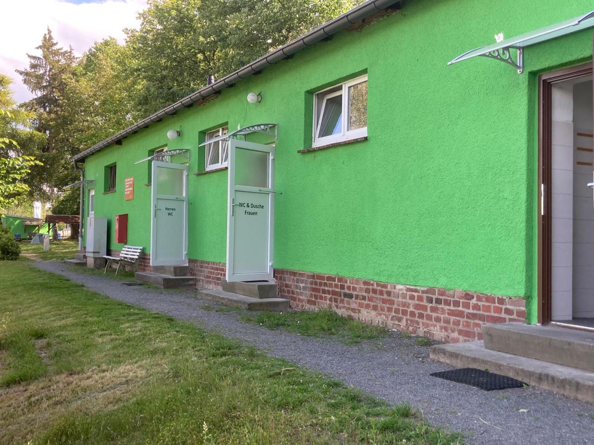 Campingfass Mit Panoramaterrasse Langenbernsdorf Exterior photo